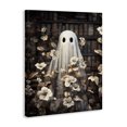 thumbnail image 2 of Stupell Industries Traditional Bookish Ghost & Flowers Canvas Art, 24 x 30, by Jo Moulton, 2 of 7