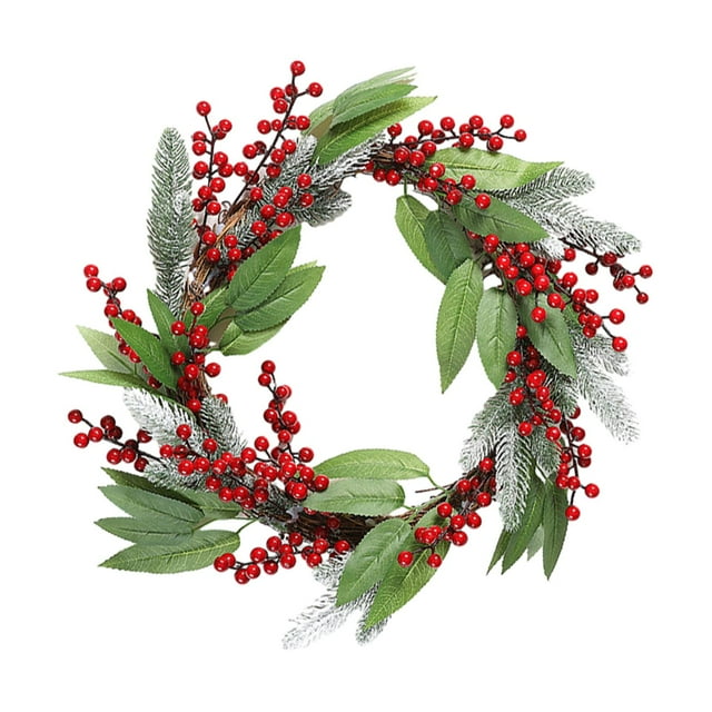 Christmas Wreath 2023 Festival Wreath for Front Door for Hotel Party Wedding