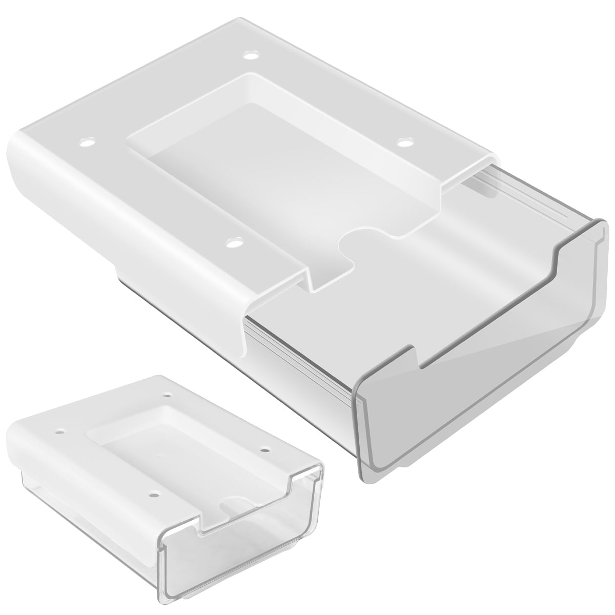 Under Desk Drawer Organizer Under Desk Storage Drawer Reusable Portable