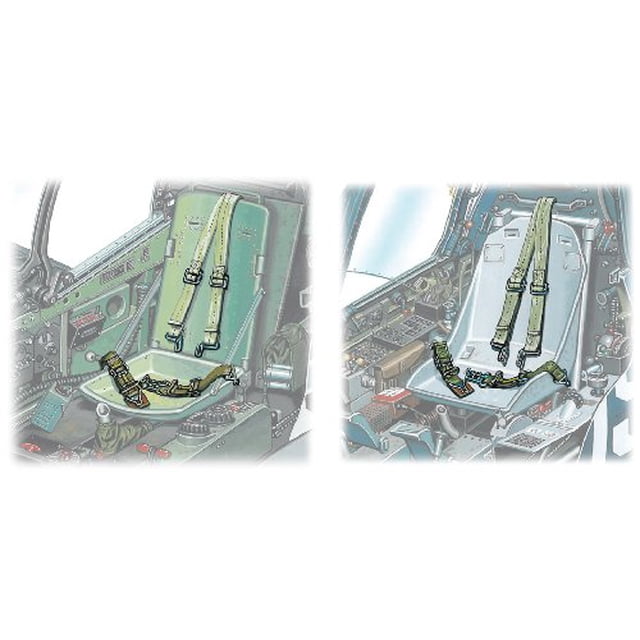 Moldes finos Cinturón de seguridad NH4 para 1/32 nano aviación serie WWII US Fuerzas oportunidades Molde fino Fine Molds 899998378976