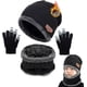thumbnail image 1 of Gorro De Invierno Para Niños Bufanda Y Guantes De Tacto 3en1, 1 of 8
