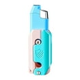 thumbnail image 2 of TOPReddon Briquet Couteau Carotte Rechargeable Flamme Rouge Coupe-Vent Décompression Briquet Pliant Radis Décompression, 2 of 7