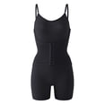 thumbnail image 7 of Waist Trainer for Women, Hugcore Women's Shapewear Bodysuit Tummy Control Body Shaper Butt Lifter Bodysuit Shapewear Tummy Control Black, XL, 7 of 7