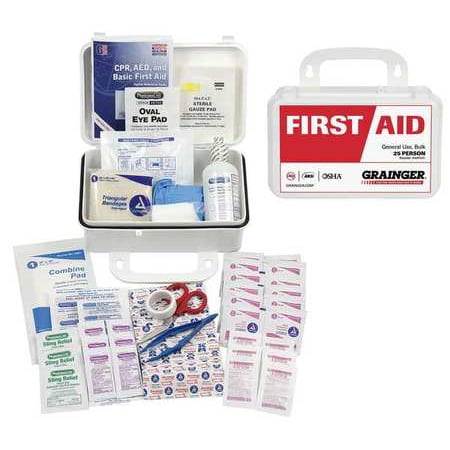 - 54629 First Aid Kit, ANSI Compliant, 101 pcs.