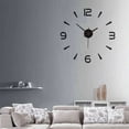thumbnail image 5 of Home Decor Clock 3D Mirror Wall Clock 3D Decorative Clock Acrylic Material Customizable Dimensions Home Office Convenient Usage, 5 of 10