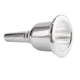 thumbnail image 1 of Tuba boquilla de reemplazo de latón para los accesorios de instrumentos de boca profesionales para principiantes placa plateada boquilla de latón, 1 of 10