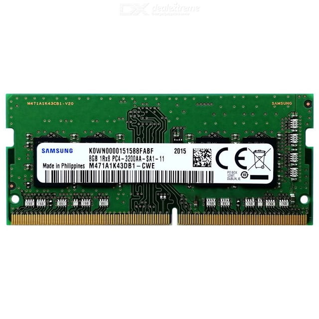 Memoria RAM Samsung SOD 8GB DDR4 PC4 3200A