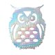 thumbnail image 2 of Xihbxyly Repelente de Aves con Diseño Holográfico de Búho 3D, Material Reflectante de Doble Cara, Fácil de Colgar, Multiusos, Protección para Árboles Frutales de Jardín, Juego de 10 Unidades, 19,5 X, 2 of 7