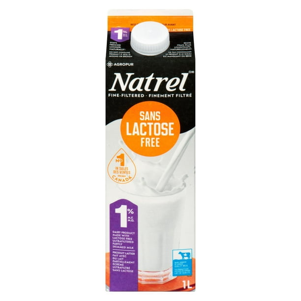 Natrel Sans Lactose 1% 1 L