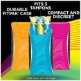 U by Kotex Fitness Tampons with FITPAK, Regular Absorbency, Unscented