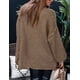 thumbnail image 2 of Suéter PRETTYGARDEN 2025 Otoño Cuello Alto de Punto Grueso Talle S, 2 of 8