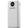 thumbnail image 1 of ADATA Powerbank Batería Portátil Recargable P20000QCD Power Bank de 20,000 mAh (74Wh), Color Blanca (AP20000QCD-DGT-CWH), Tecnologías de Carga Rápida Qualcomm QC 3.0 / USB PD 3.0, 1 of 4