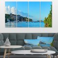 thumbnail image 1 of St John Bay Panoramic View - Extra Large Seashore Canvas Art, 1 of 3
