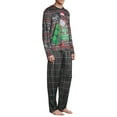 thumbnail image 2 of Briefly Stated Men's Licensed Cardigan Pajama Set, 2 of 5