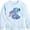 Blue Chenille, variant on Lilo & Stitch Girls Sweatshirt, Large Screen Print - Sizes 4-16