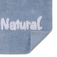 thumbnail image 2 of Lemon Tree Au Natural Cotton Bath Rug, Skyway/White, 2 of 3