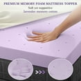 thumbnail image 6 of NOICOI 6.6x4.4Ft Memory Foam Mattress Five Size with Removable & Washable Bamboo Cover, CertiPUR-US, 6 of 9