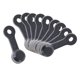 thumbnail image 1 of 10x Tapones de Goma para Purga de Freno Negro Sunnimix Tapones para boquillas de purga de frenos, 1 of 8
