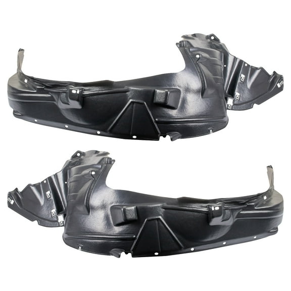 TRQ Inner Fender Liner Set Compatible with 2012-2014 Honda Ridgeline BDA15570