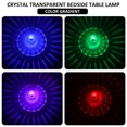 thumbnail image 4 of Muyoka Mini lámpara de mesa de diamante de cristal lámpara de noche de cristal luz cálida/lámpara de cama de color luz de noche LED decorativa lámpara de noche para dormir lámpara de escritorio alimen Muyoka Hogar, 4 of 7