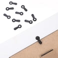 thumbnail image 3 of unbranded 100Ud Accesorios Para Enmarcar Fotos Con Clips Y Tornillos En Acero Negro Duradero, 3 of 8