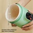 thumbnail image 3 of Travel Portable Electric Pot, Mini Multifunction Cooker, Electric Hot Pot with Handle Design, Compact Silent Cooking Pot for Travel Camping Office, 12 Hour Reservation for Hotel, 3 of 7