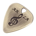 thumbnail image 1 of 2x Púa de Guitarra de Metal Práctica Hugo Púa de guitarra, 1 of 9