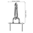 thumbnail image 4 of Miangastore U Shaped Brackets Silver 1Set 2.95X2.44X0.98In, 4 of 8