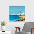 thumbnail image 3 of Great Big Canvas "Sandy Point"  by Avery Tillmon Peach Brown   Wrapped Canvas Print Wall Artwork, 3 of 7
