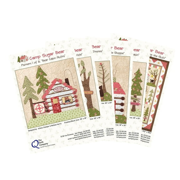 The Quilt Company, Camp Sugar Bear Pattern