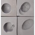 thumbnail image 2 of Sports Rubber Candy Mold Set /4, 2 of 3