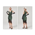 thumbnail image 3 of 1920 Retro Sequin Skirt Gatsby Ball Tassel Dress Party Banquet Dance Skirt Beaded Toast Mini Dress, 3 of 12