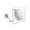 Polished Chrome, variant on Ws Bath Collections Beauty 500T CR Beauty 8-5/16" W X 8-11/16" H Modern Rectangular Framed