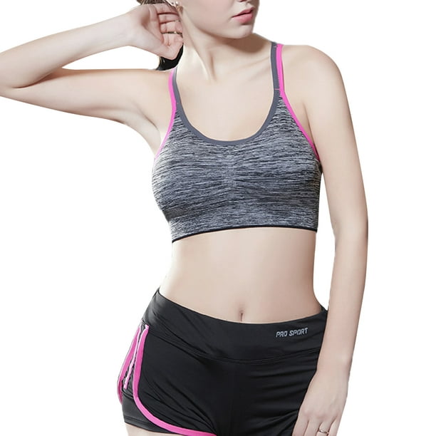 Sports Bra Sexy Women Bra Plus Size Seamless Breathable Brassiere Wire Free  Bralette Underwear (Color : 10, Size : XX-Large)