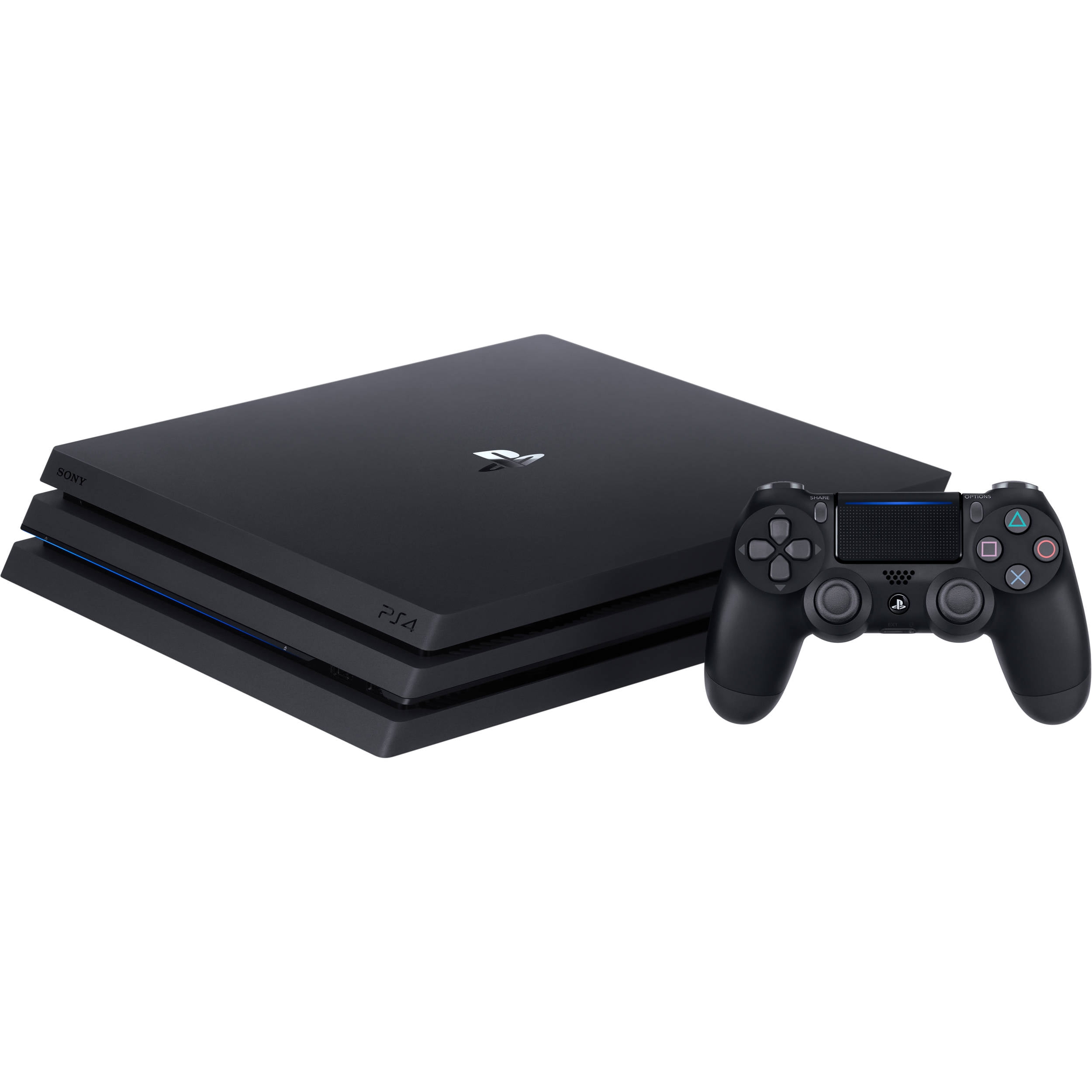 Sony PlayStation Pro 1TB Console, Black, (Refurbished) - Walmart.com