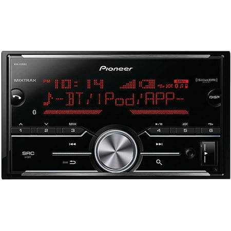Pioneer MVH-X690BS Double-DIN In-Dash Digital Media Receiver with Bluetooth, MIXTRAX and SiriusXM