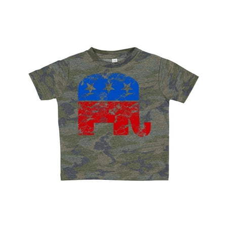 

Inktastic Vintage Republican Elephant Gift Toddler Boy or Toddler Girl T-Shirt