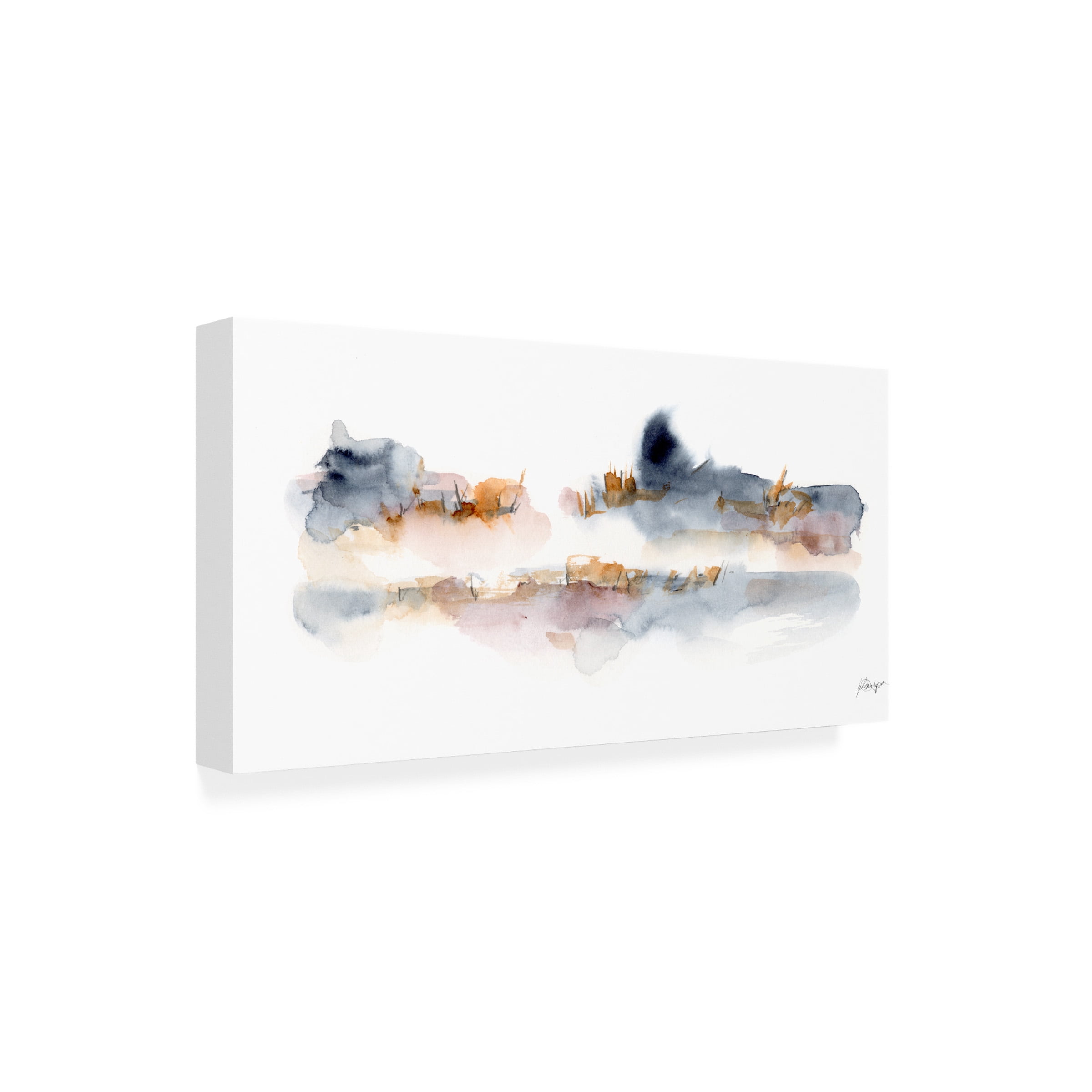 Ethan Harper 'Reeds and Cattails I' Canvas Art
