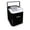 Black, variant on Thermostar TSICEBHNSC26AQ 26-Pound Automatic Self-Cleaning Portable Countertop Ice Maker Machine With Handle, Aqua