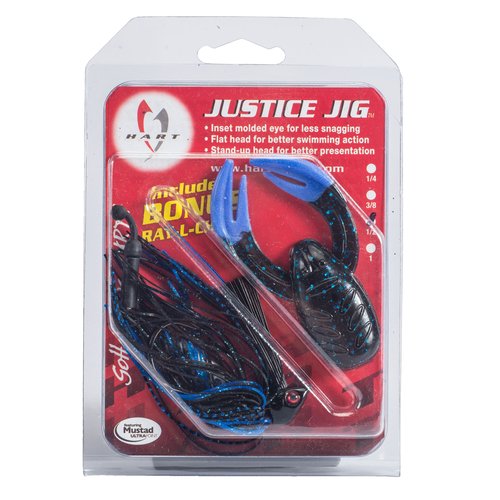 Hart Tackle Swing Arm Jig, Green Pumpkin