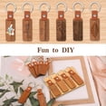 thumbnail image 5 of 12 Llaveros en de Madera, Personalizado, Colgante con , para Grabado , Llaveros de Bricolaje, 5 of 5