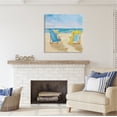 thumbnail image 2 of Stupell Industries Afternoon Beach Date Painting Nature Painting Gallery Wrapped Canvas Print Wall Art, 30 x 30, 2 of 7