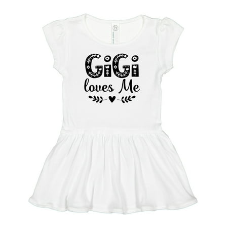

Inktastic My Gigi Loves Me Girls Gift Baby Girl Dress