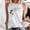 White, variant on Tank Tops for Women 2024 Summer Sleeveless T-Shirts Dandelion Print Ladies Casual Basic Crewneck Graphic Tees Blouses