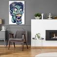 thumbnail image 5 of Epic Art 'Zombie Pattern Head 15' by Flyland Designs, Acrylic Glass Wall Art, 24"x36", 5 of 8