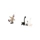 thumbnail image 5 of Figura de , estatua de jirafa de cerámica, adorno de mesa, obra de arte de resina animal, decoración moderna, ideal para sala de estar, oficina,, 5 of 8