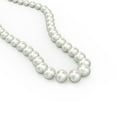 thumbnail image 4 of Collier de Perles d'Eau Douce Graduées avec Fermoir en Argent Sterling, 4 of 5