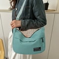 thumbnail image 3 of Lightweight Nylon Tote Bag with Multiple Pockets, Large Capacity Shoulder Bag for Work & Travel, 3 of 6