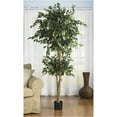 thumbnail image 2 of Nearly Natural 6 ft. Double Ball Ficus Silk Tree, 2 of 6