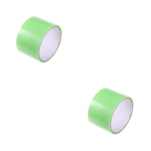 Matsuzay cinta de bola adhesiva diy alivio del estrés cintas luminosas juguete adhesivo favores de fiesta manualidades suministros de 6CM/Verde 2piezas